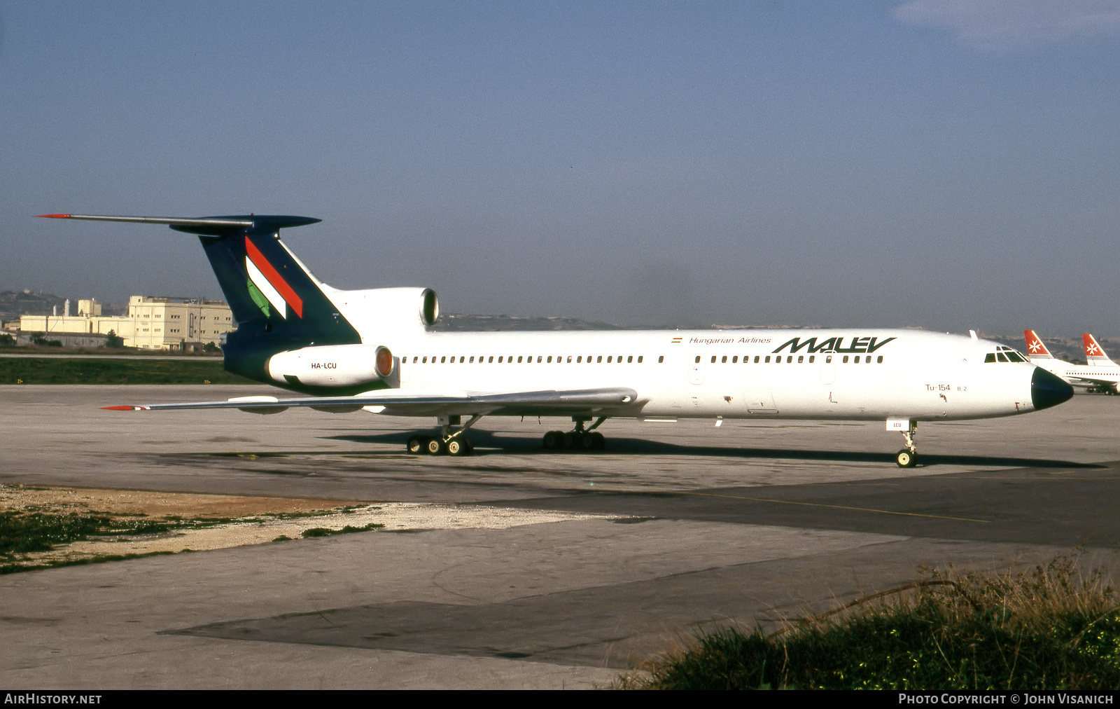 Aircraft Photo of HA-LCU | Tupolev Tu-154B-2 | Malév - Hungarian Airlines | AirHistory.net #516826