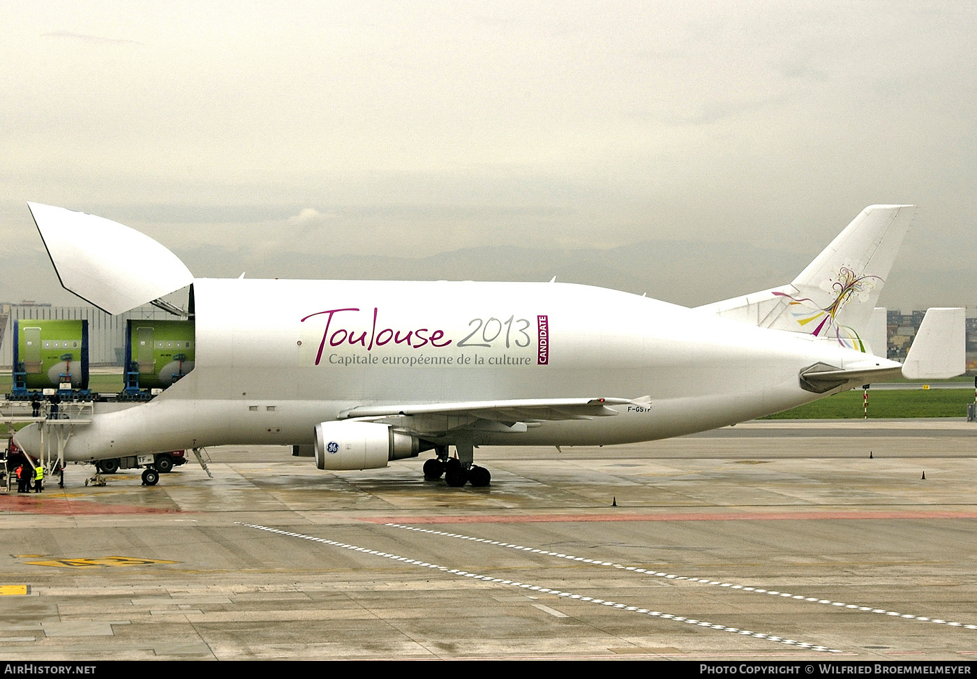 Aircraft Photo of F-GSTF | Airbus A300B4-608ST Beluga (Super Transporter) | Airbus Transport International | AirHistory.net #516829