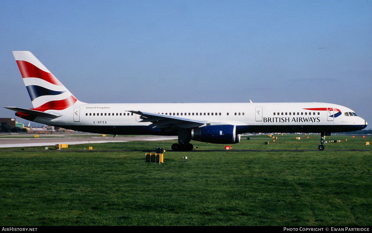 Aircraft Photo of G-BPEA | Boeing 757-236 | British Airways | AirHistory.net #516845