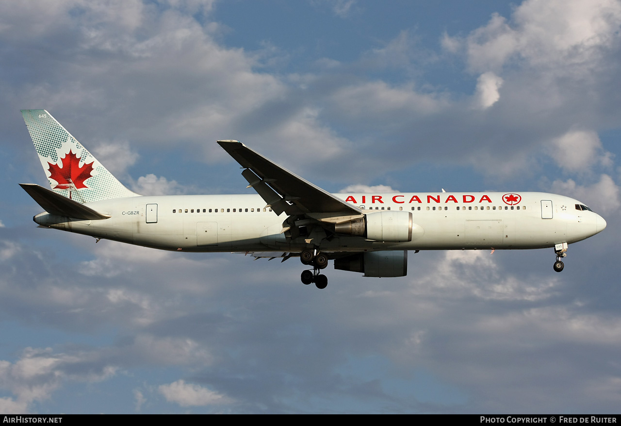 Aircraft Photo of C-GBZR | Boeing 767-38E/ER | Air Canada | AirHistory.net #516856