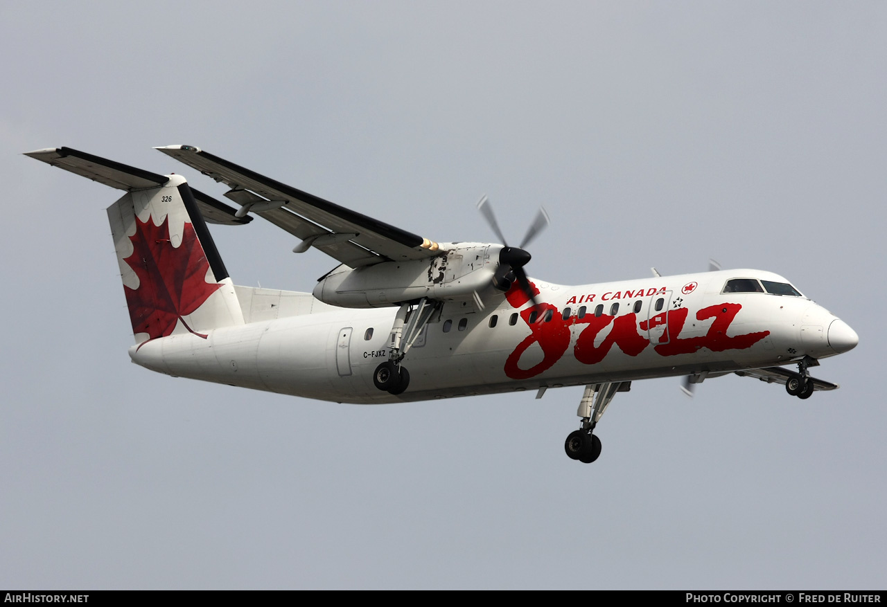 Aircraft Photo of C-FJXZ | De Havilland Canada DHC-8-311 Dash 8 | Air Canada Jazz | AirHistory.net #516859