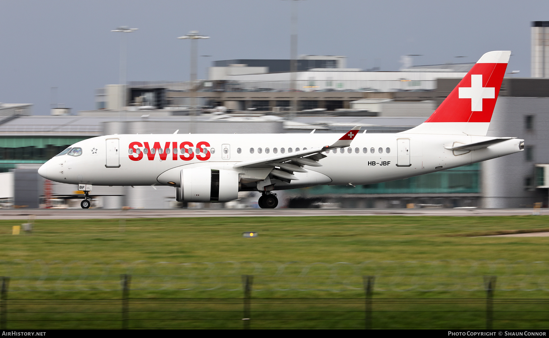 Aircraft Photo of HB-JBF | Bombardier CSeries CS100 (BD-500-1A10) | Swiss International Air Lines | AirHistory.net #516884