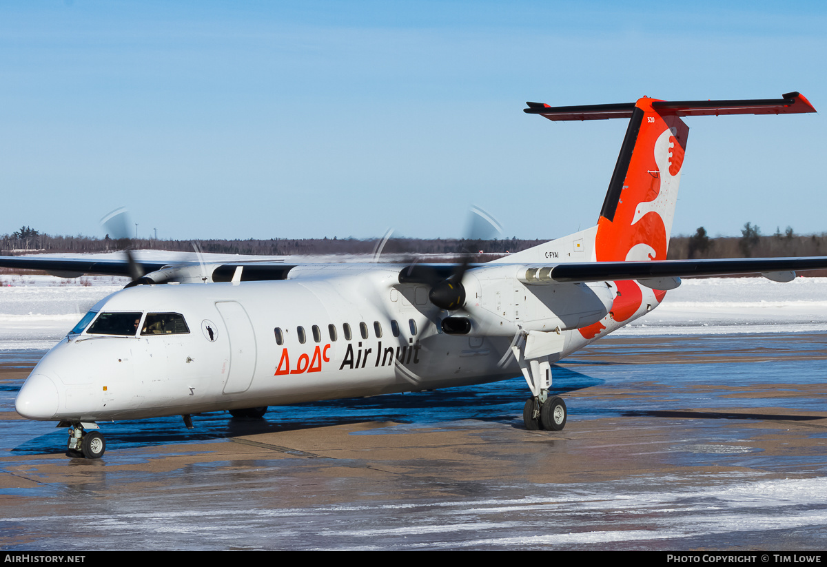 Aircraft Photo of C-FYAI | De Havilland Canada DHC-8-314 Dash 8 | Air Inuit | AirHistory.net #516891