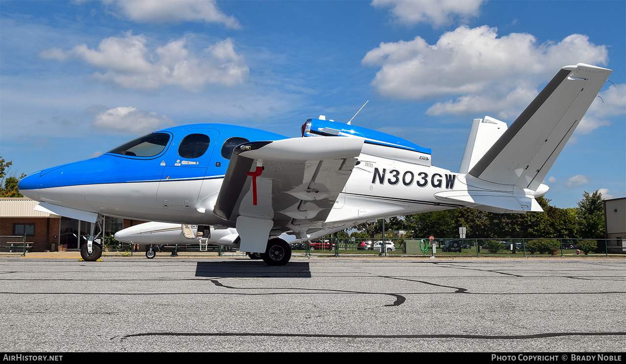 Aircraft Photo of N303GW | Cirrus SF-50 Vision G2+ | AirHistory.net #516897