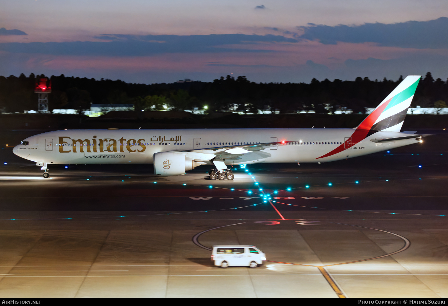 Aircraft Photo of A6-EQH | Boeing 777-300/ER | Emirates | AirHistory.net #516921