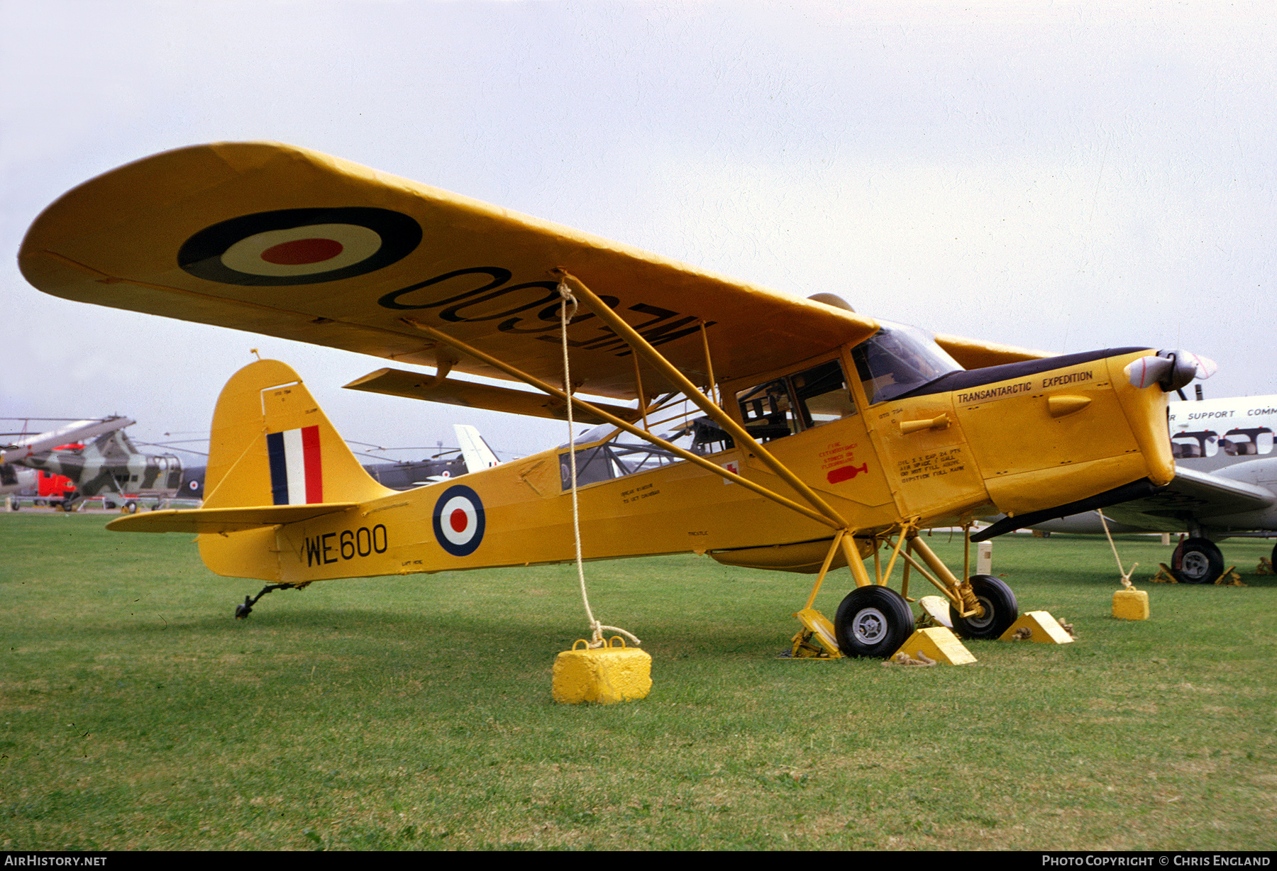 Aircraft Photo of WE600 | Auster C-4 Auster T7 Antarctic | UK - Air Force | AirHistory.net #516923