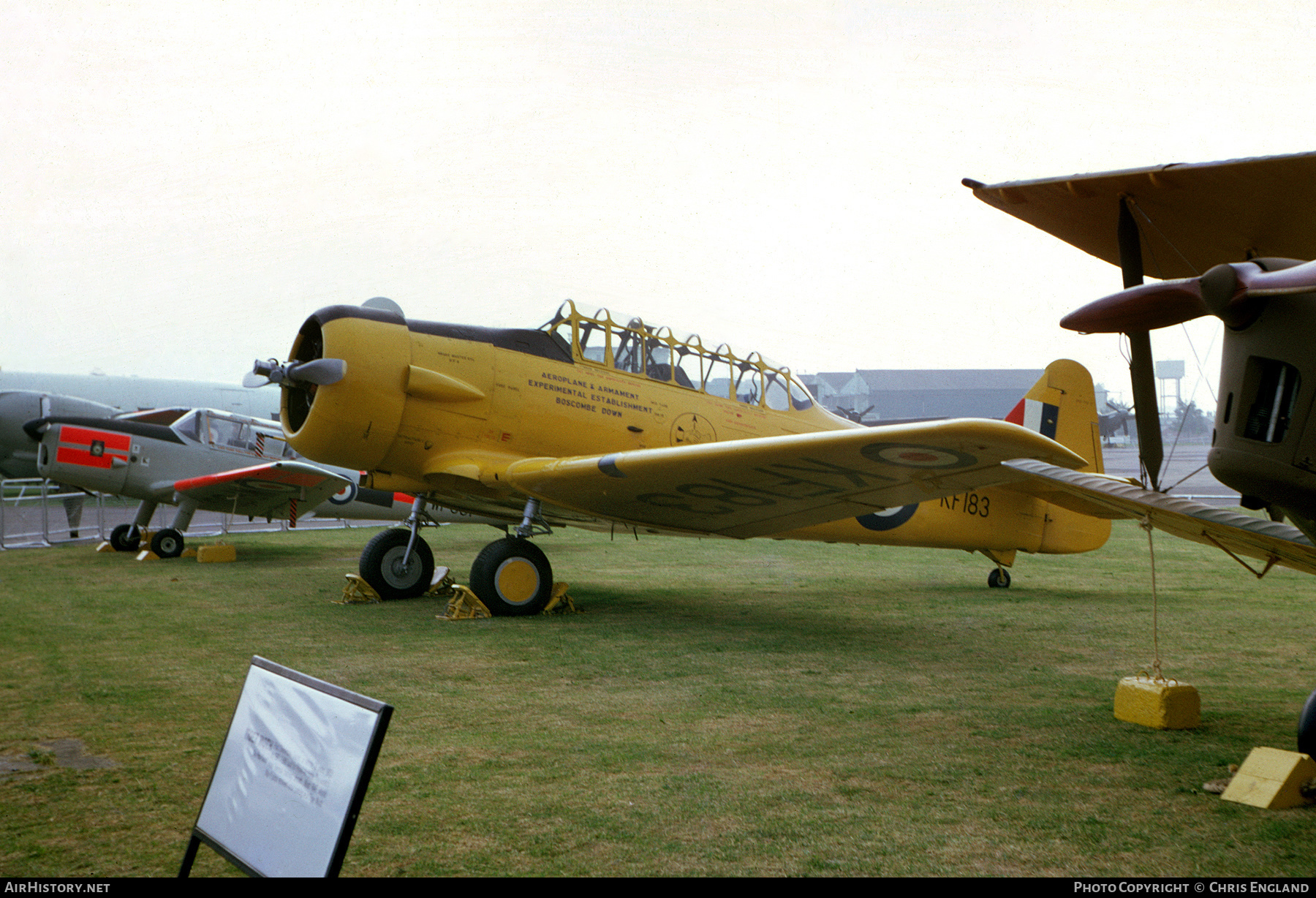 Aircraft Photo of KF183 | North American AT-16 Harvard IIB | UK - Air Force | AirHistory.net #516941