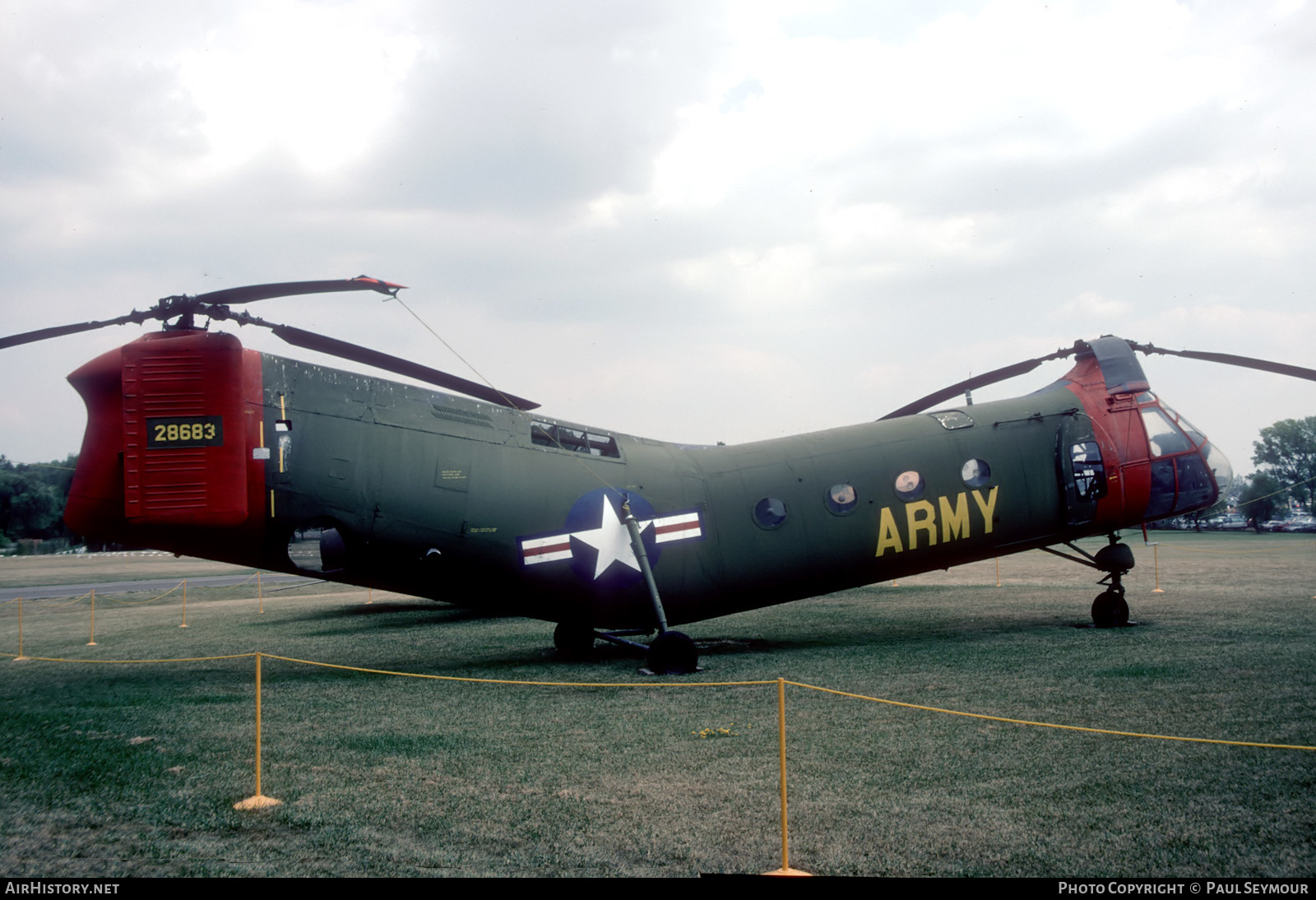 Aircraft Photo of 52-8683 / 28683 | Piasecki CH-21B Workhorse | USA - Army | AirHistory.net #516944