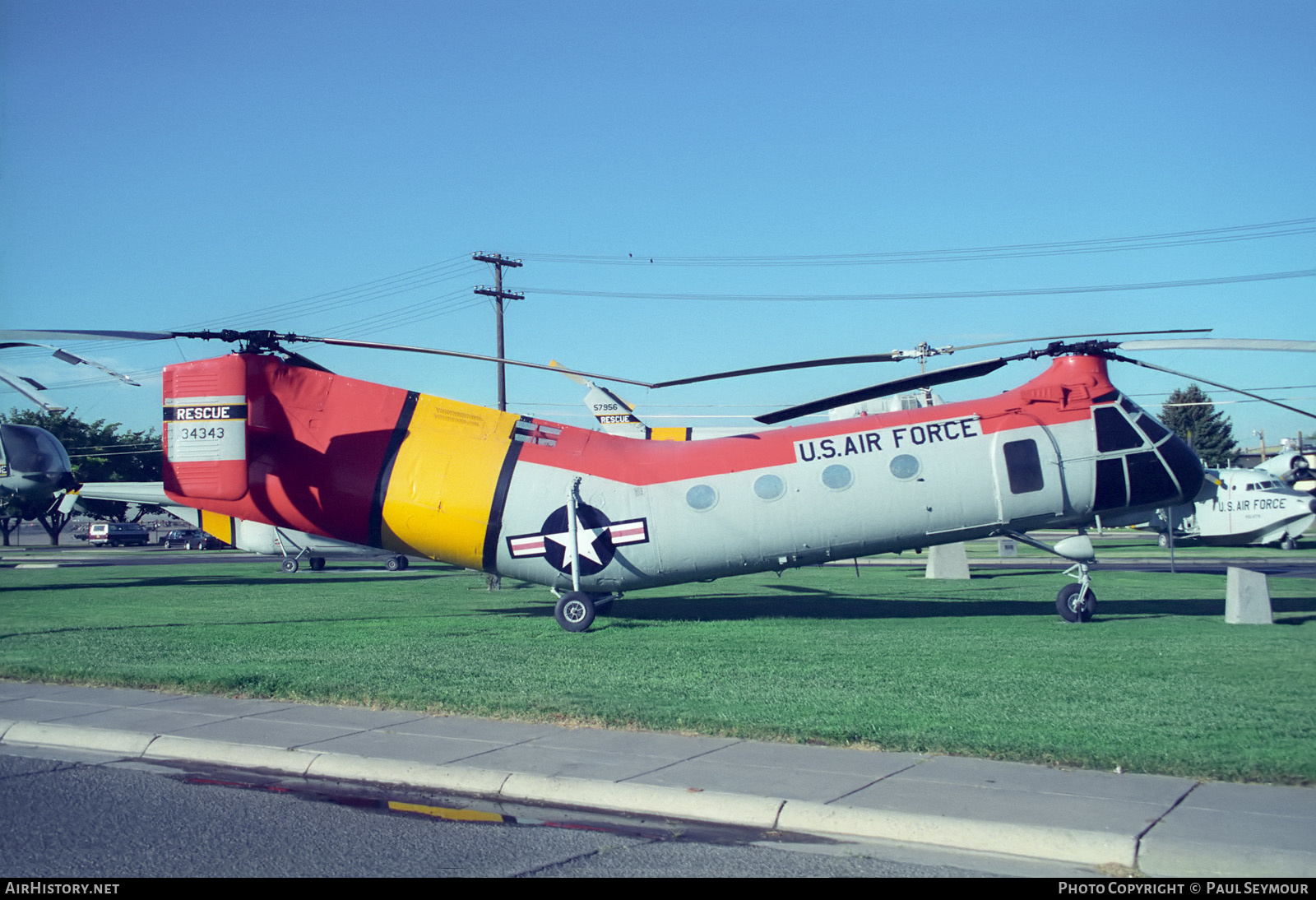 Aircraft Photo of 34343 | Piasecki CH-21B Workhorse | USA - Air Force | AirHistory.net #516953