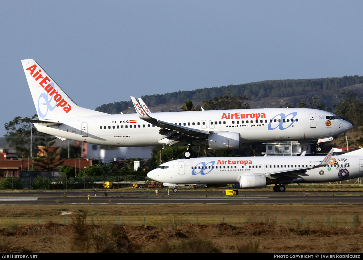 Aircraft Photo of EC-KCG | Boeing 737-85P | Air Europa | AirHistory.net #516955