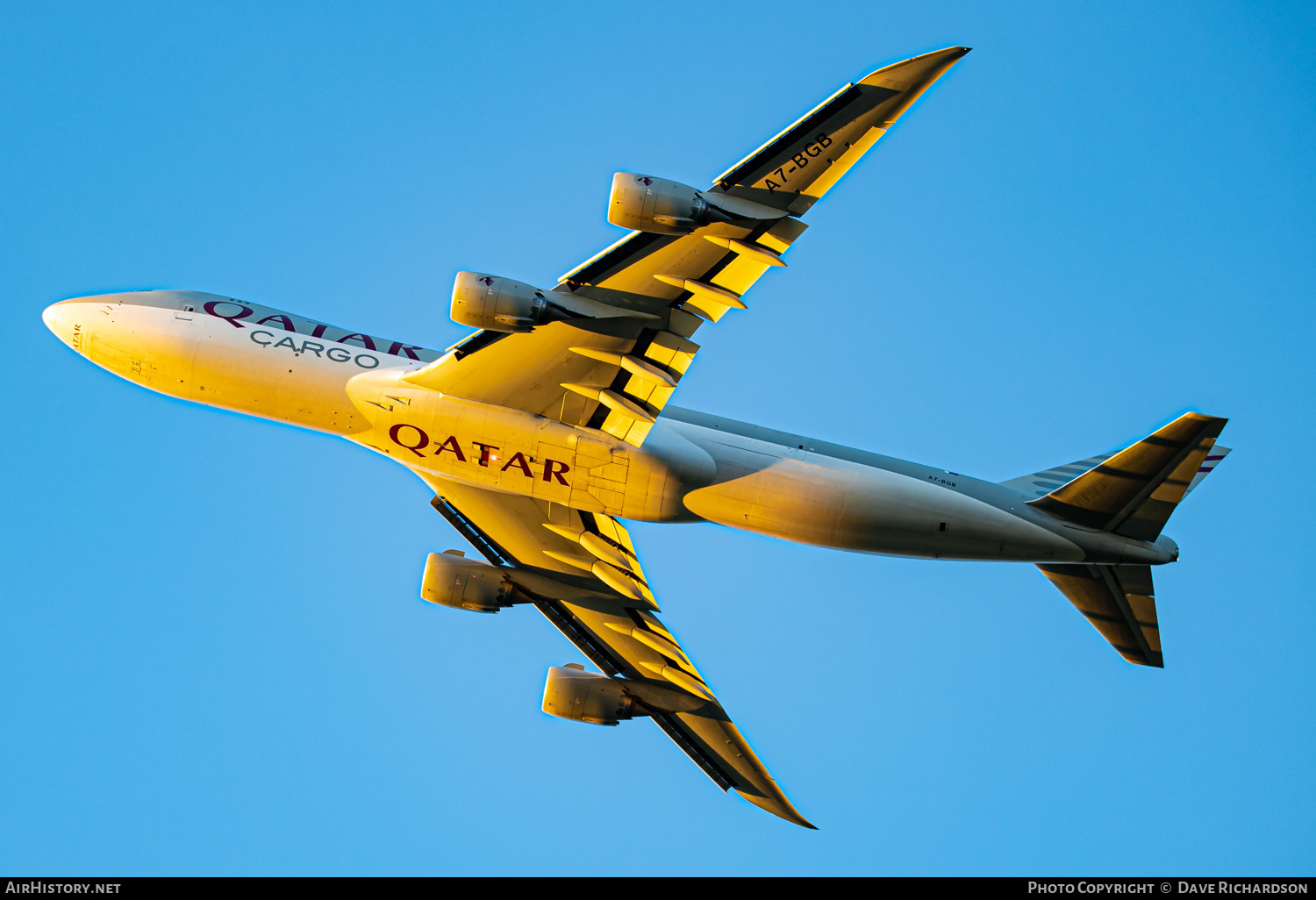 Aircraft Photo of A7-BGB | Boeing 747-8F | Qatar Airways Cargo | AirHistory.net #516961