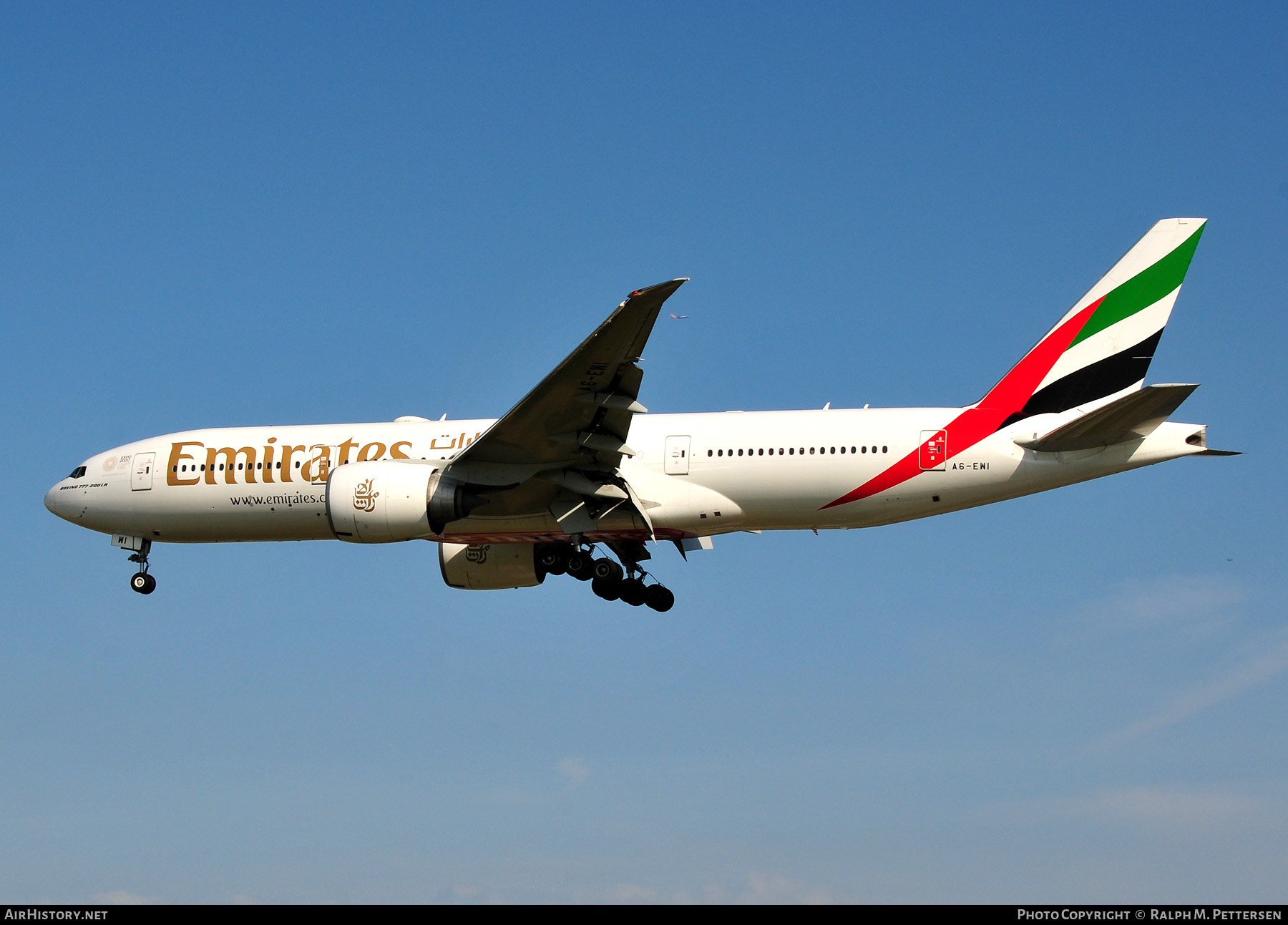 Aircraft Photo of A6-EWI | Boeing 777-21H/LR | Emirates | AirHistory.net #516983