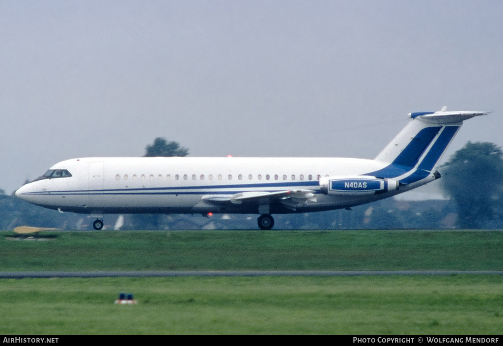 Aircraft Photo of N40AS | BAC 111-401AK One-Eleven | AirHistory.net #516990