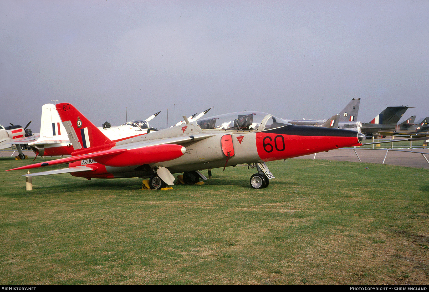 Aircraft Photo of XS105 | Hawker Siddeley Gnat T.1 | UK - Air Force | AirHistory.net #516992
