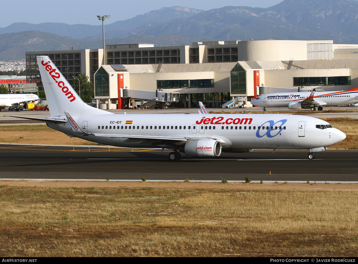 Aircraft Photo of EC-IDT | Boeing 737-86Q | Jet2 | AirHistory.net #517007