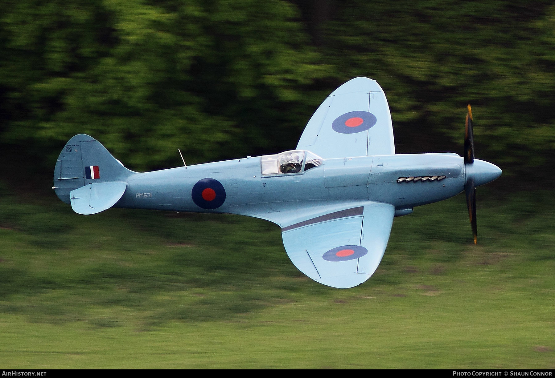 Aircraft Photo of PM631 | Supermarine 389 Spitfire PR19 | UK - Air Force | AirHistory.net #517010