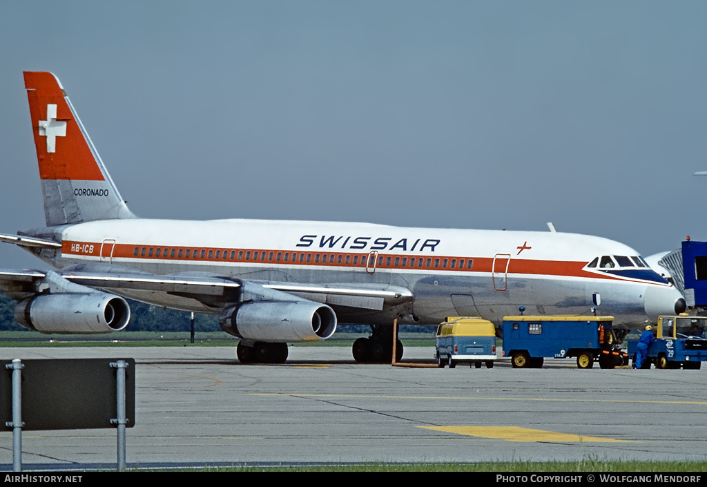 Aircraft Photo of HB-ICB | Convair 990A Coronado (30A-6) | Swissair | AirHistory.net #517025