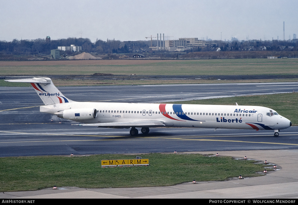 Aircraft Photo of F-GHED | McDonnell Douglas MD-83 (DC-9-83) | Air Liberté | AirHistory.net #517036