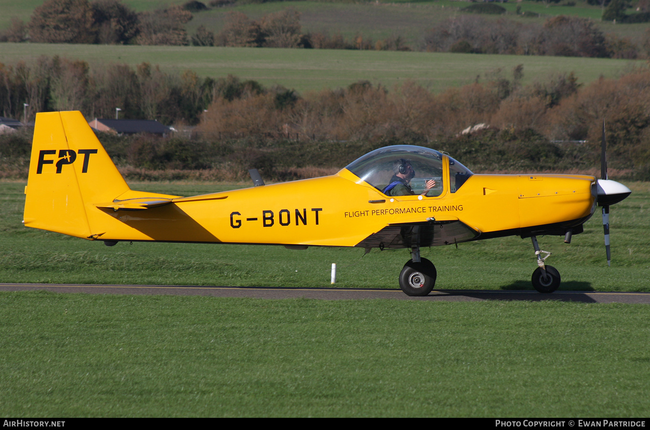 Aircraft Photo of G-BONT | Slingsby T-67M Firefly Mk2 | Flight Performance Training - FPT | AirHistory.net #517038