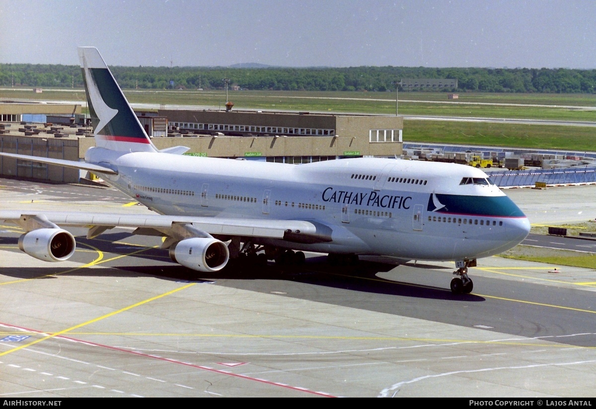 Aircraft Photo of B-HOT | Boeing 747-467 | Cathay Pacific Airways | AirHistory.net #517046