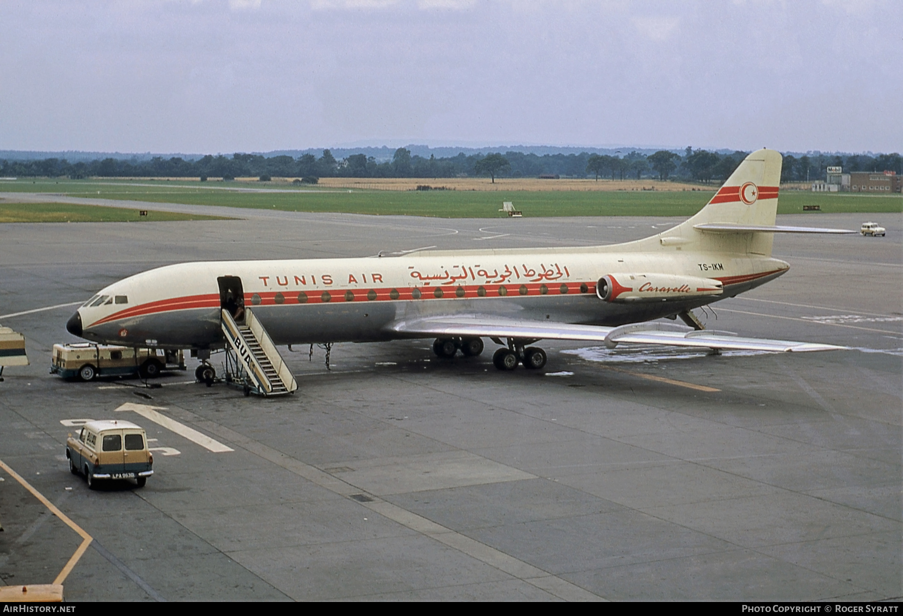 Aircraft Photo of TS-IKM | Sud SE-210 Caravelle III | Tunis Air | AirHistory.net #517047