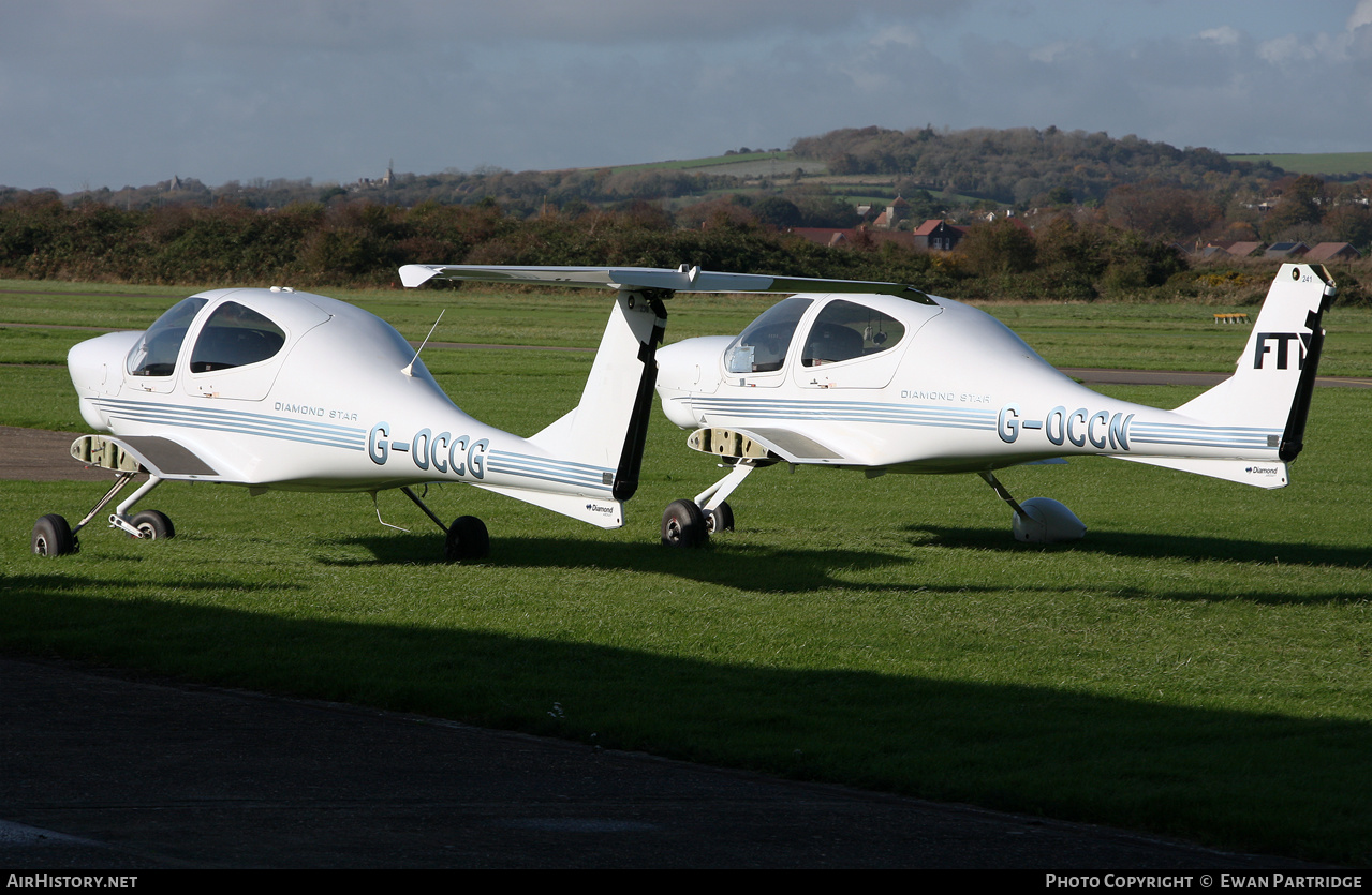 Aircraft Photo of G-OCCG | Diamond DA40D Diamond Star TDI | AirHistory.net #517053