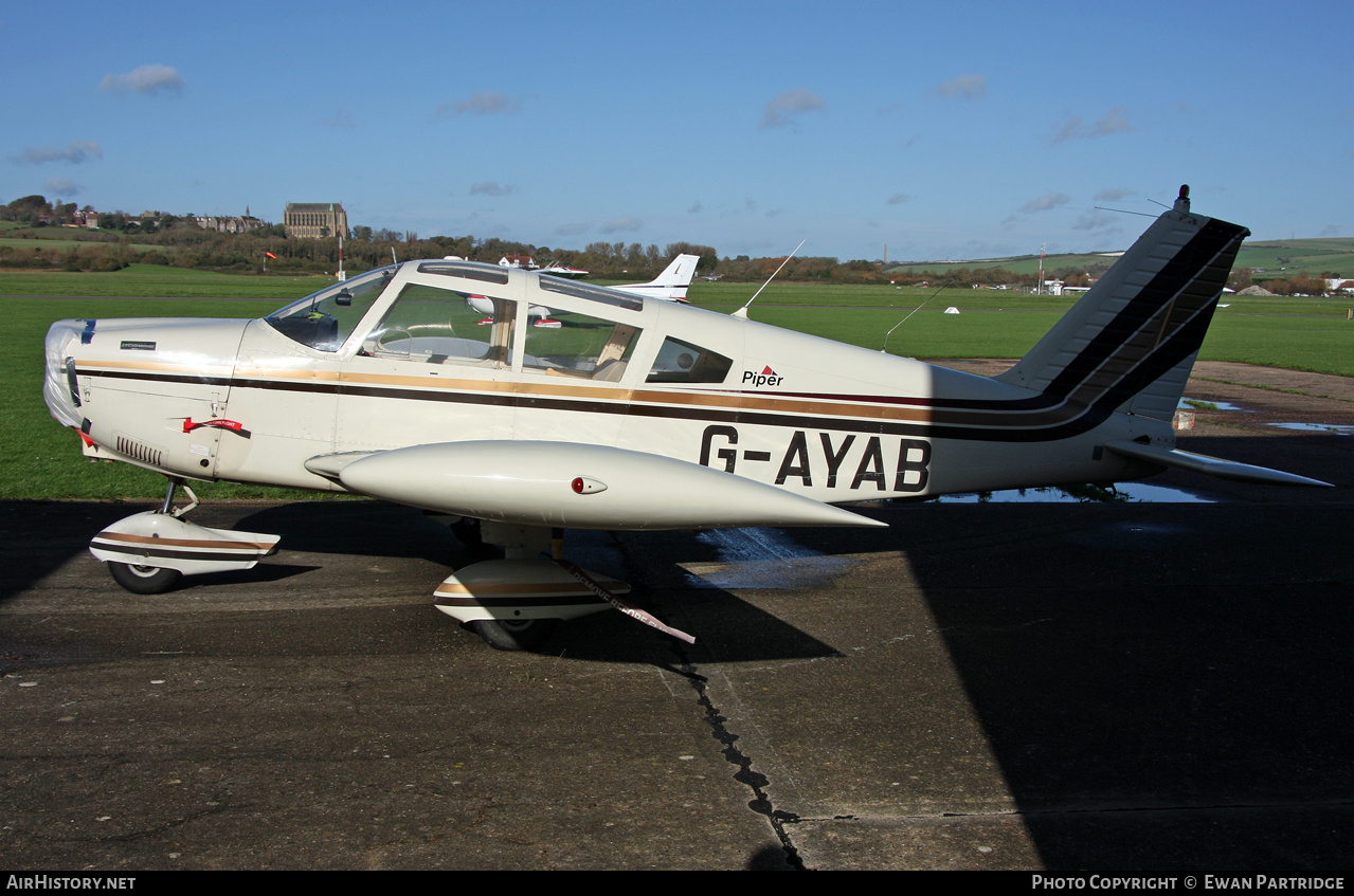 Aircraft Photo of G-AYAB | Piper PA-28-180(mod) Cherokee E | AirHistory.net #517056