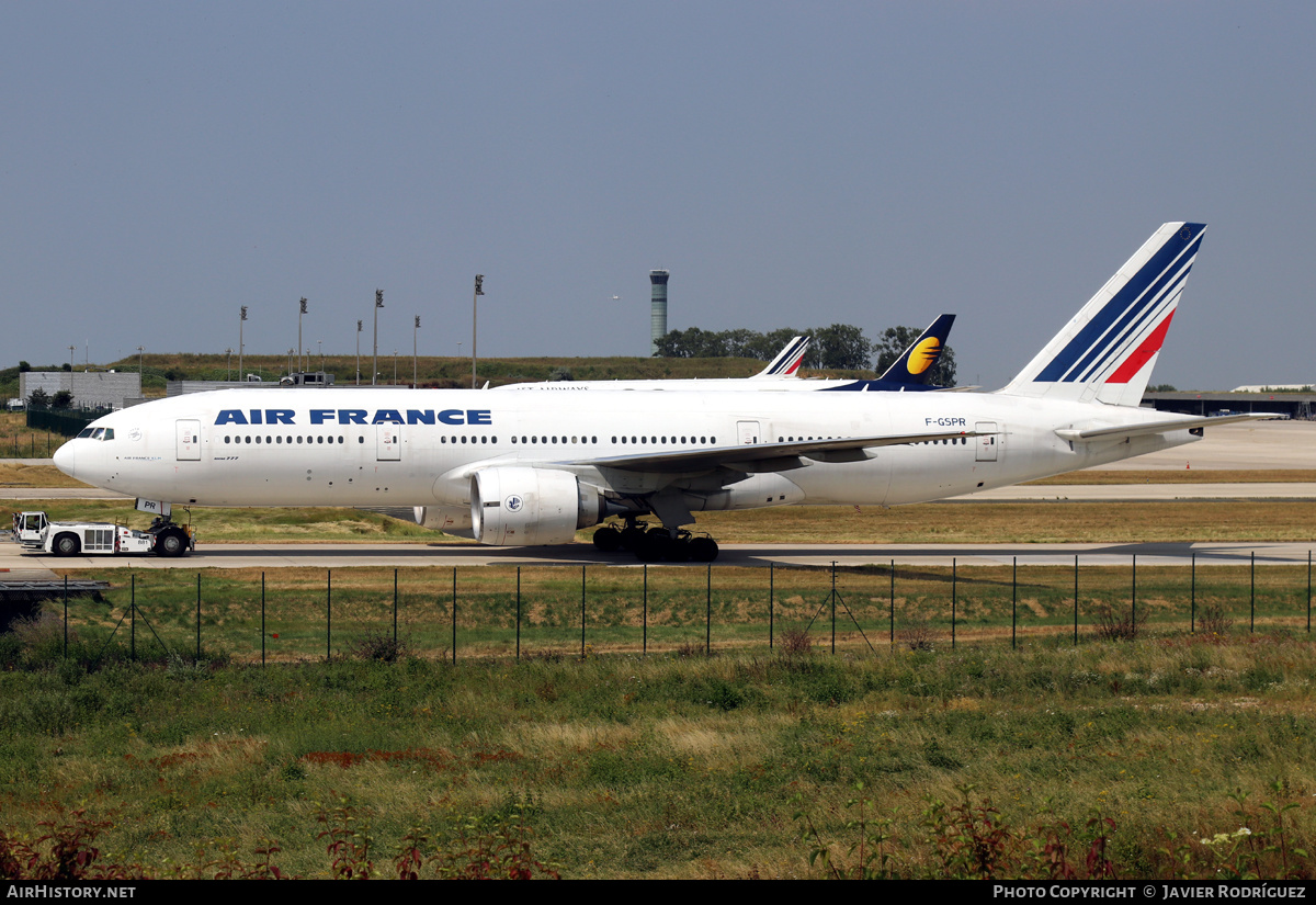 Aircraft Photo of F-GSPR | Boeing 777-228/ER | Air France | AirHistory.net #517058