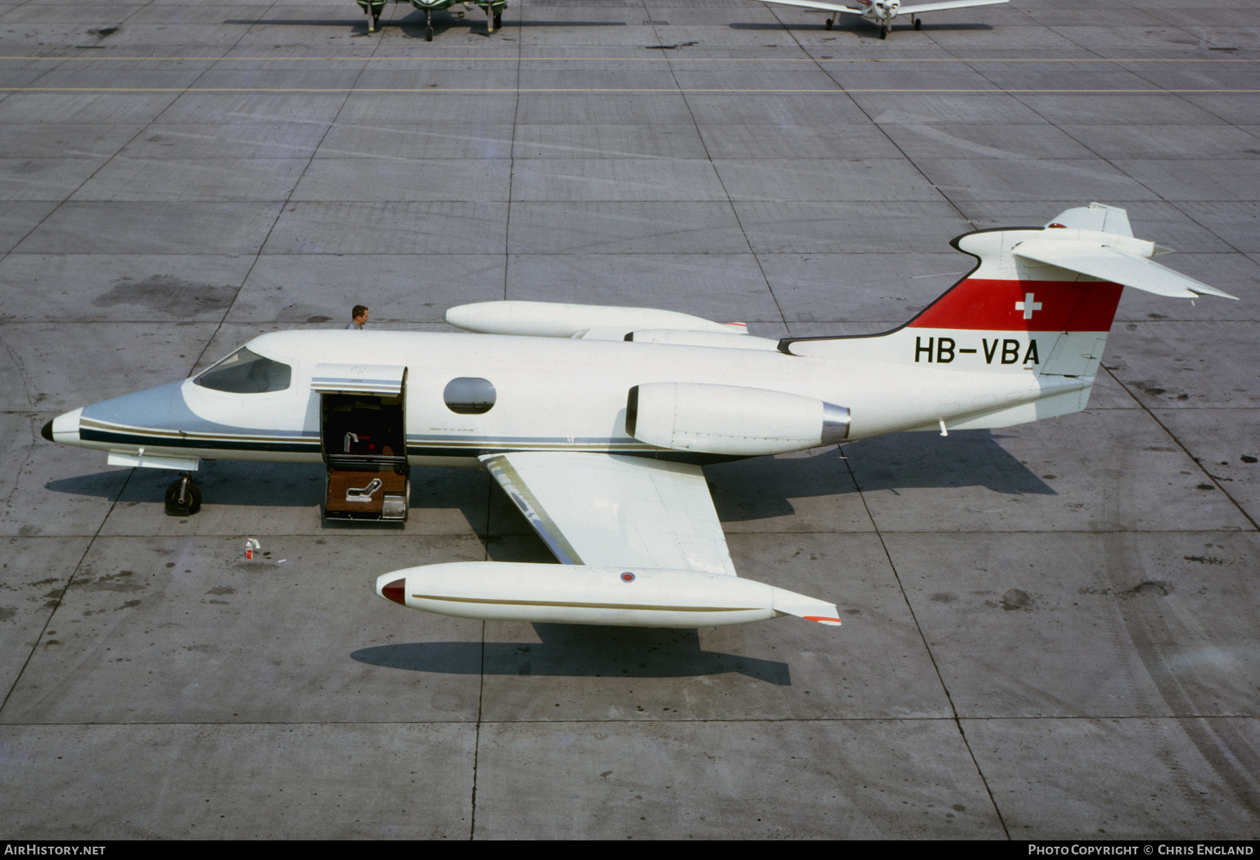 Aircraft Photo of HB-VBA | Lear Jet 23 | AirHistory.net #517093