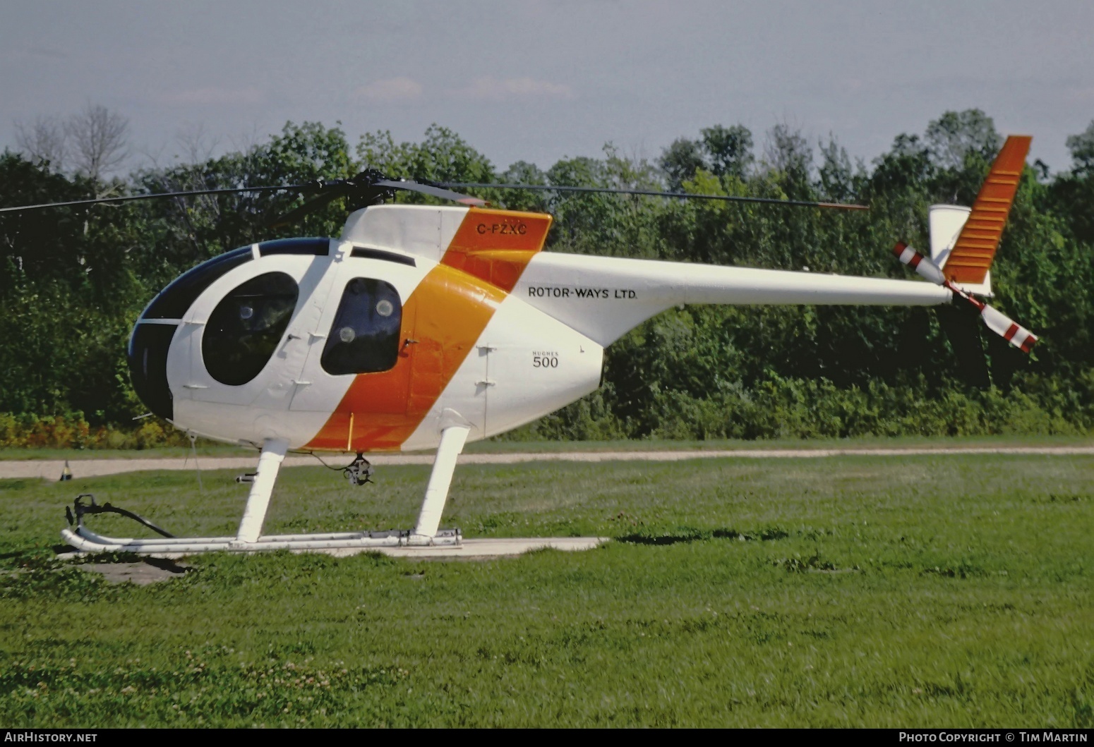 Aircraft Photo of C-FZXC | Hughes 500C (369HS) | Rotor-Ways | AirHistory.net #517108