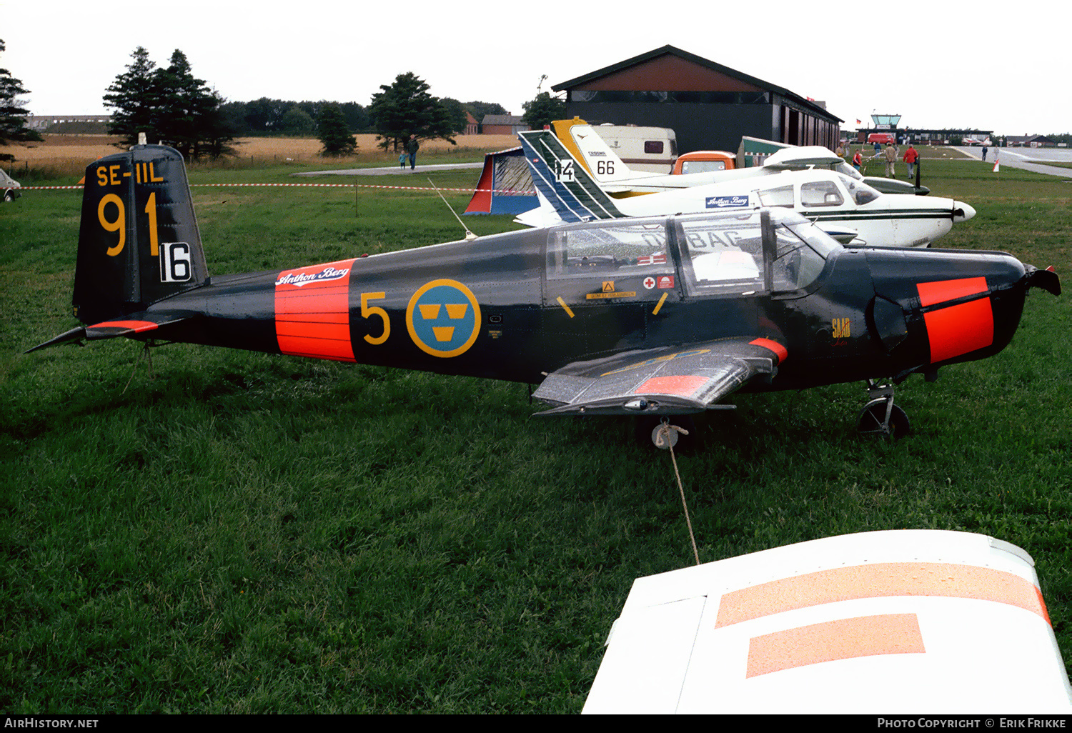 Aircraft Photo of SE-IIL / 50011 | Saab Sk50B Safir (91B) | Sweden - Air Force | AirHistory.net #517116