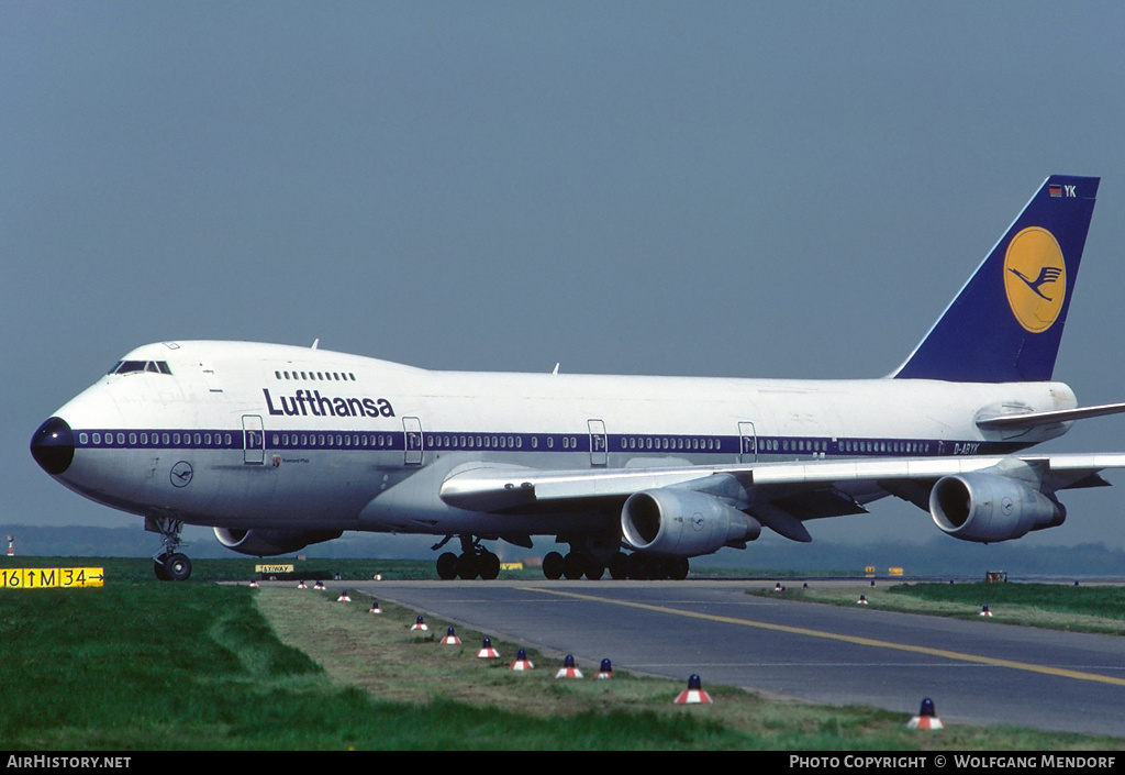 Aircraft Photo of D-ABYK | Boeing 747-230BM | Lufthansa | AirHistory.net #517128