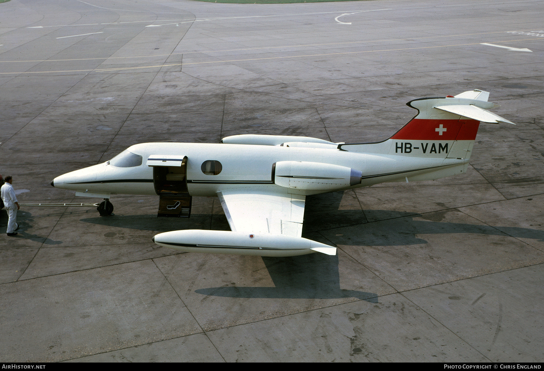 Aircraft Photo of HB-VAM | Lear Jet 23 | AirHistory.net #517138