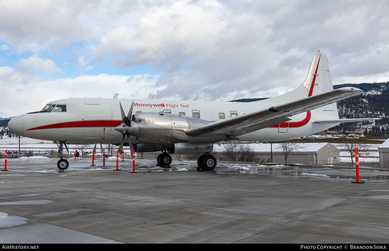 Aircraft Photo of N580HW | Convair 580 | Honeywell Flight Test | AirHistory.net #517155