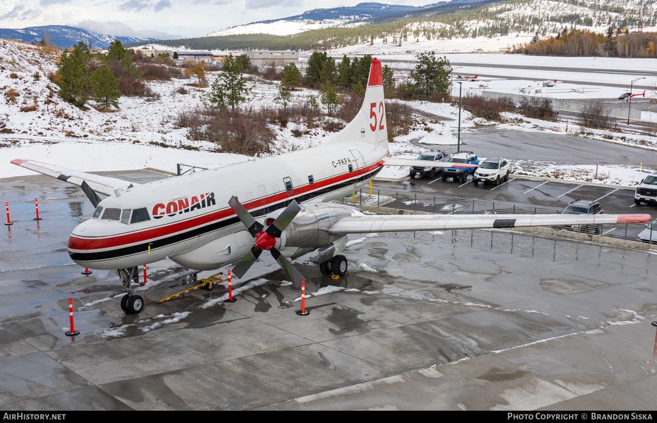 Aircraft Photo of C-FKFA | Convair 580/AT | Conair Aviation | AirHistory.net #517159