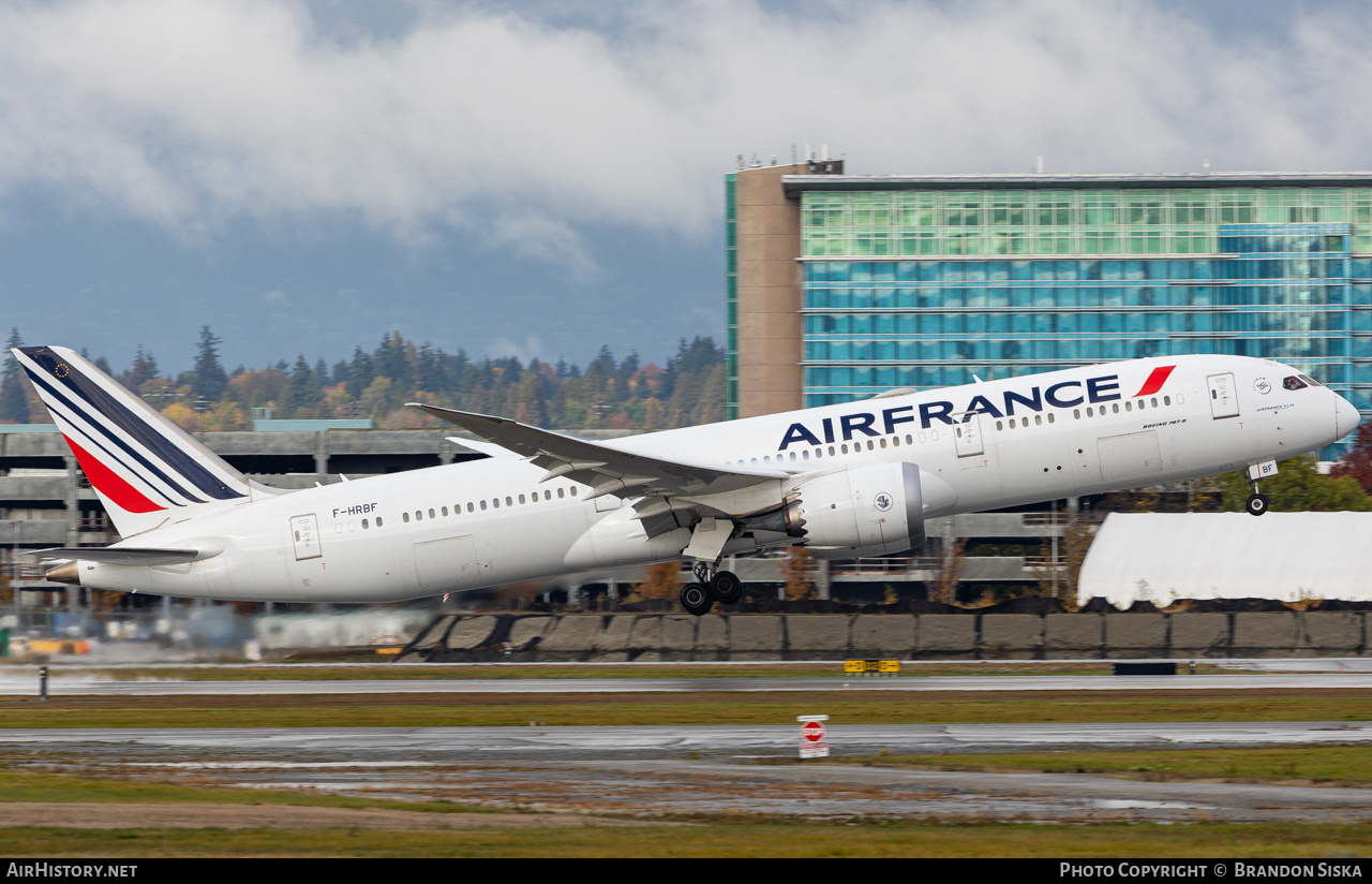 Aircraft Photo of F-HRBF | Boeing 787-9 Dreamliner | Air France | AirHistory.net #517162