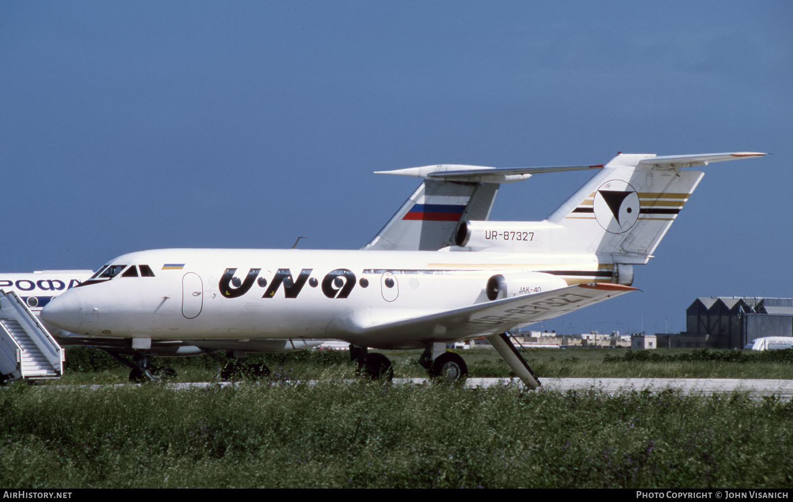 Aircraft Photo of UR-87327 | Yakovlev Yak-40 | UNA - Southern Independent Air Company | AirHistory.net #517178