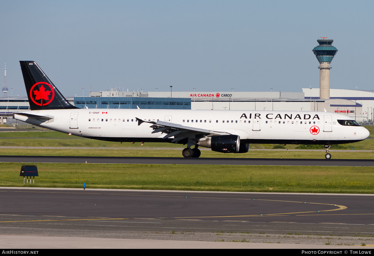 Aircraft Photo of C-GIUF | Airbus A321-211 | Air Canada | AirHistory.net #517183