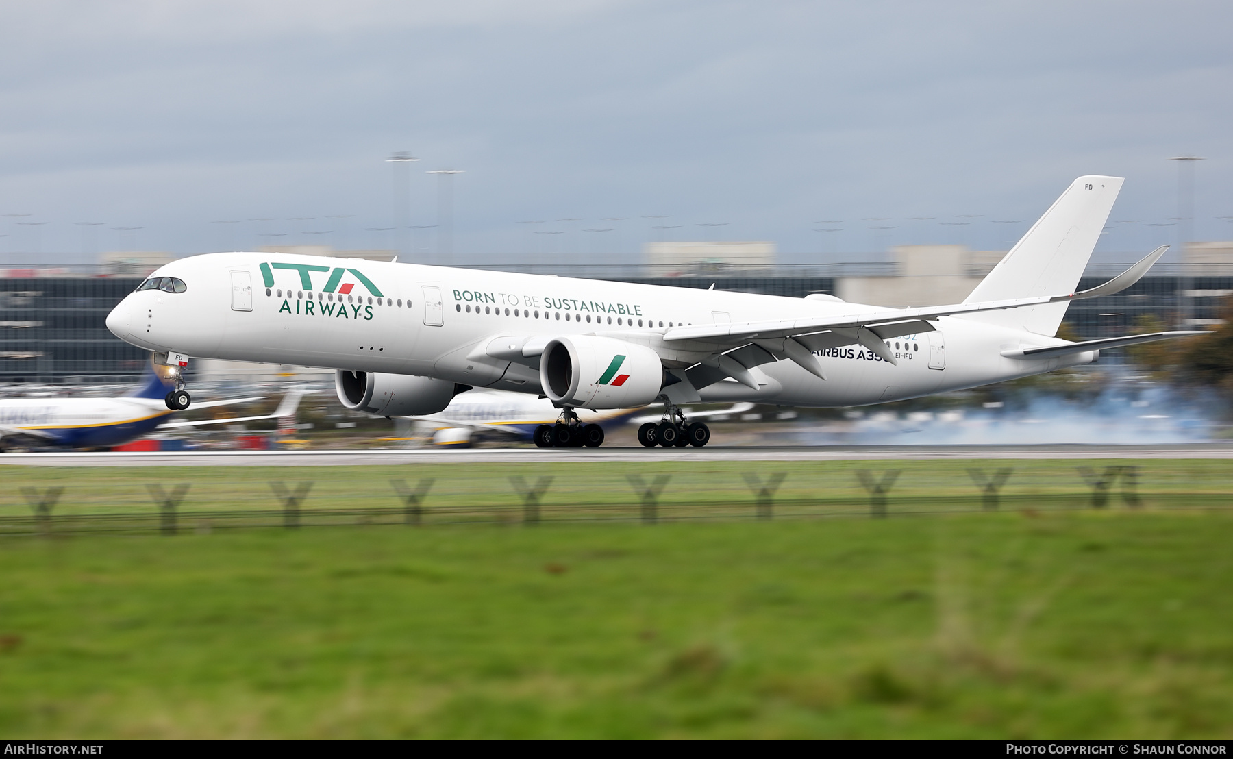 Aircraft Photo of EI-IFD | Airbus A350-941 | ITA Airways | AirHistory.net #517222