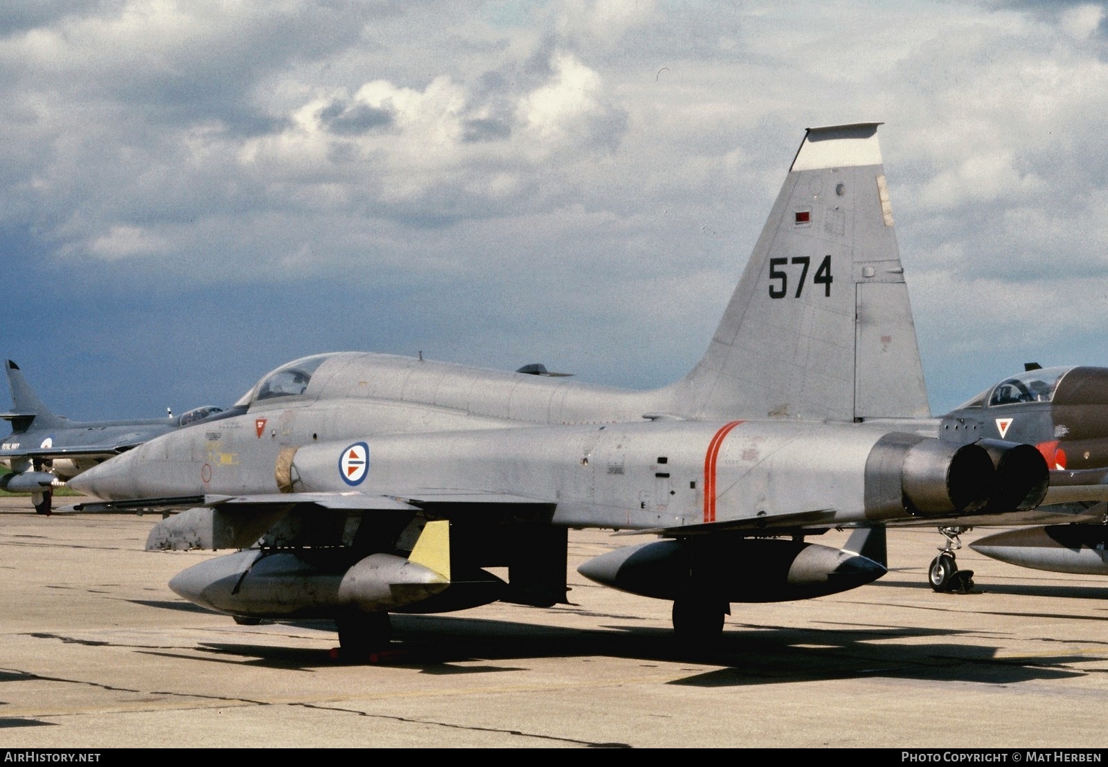 Aircraft Photo of 574 | Northrop F-5A Freedom Fighter | Norway - Air Force | AirHistory.net #517223