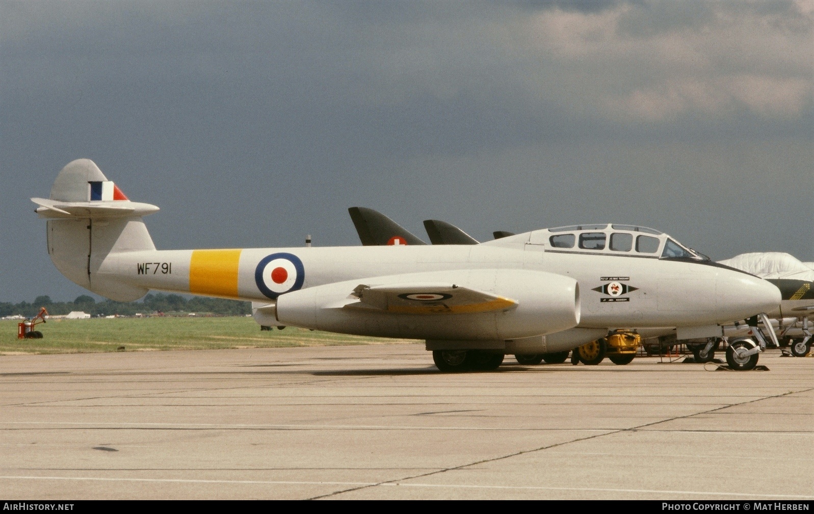 Aircraft Photo of WF791 | Gloster Meteor T7 | UK - Air Force | AirHistory.net #517227