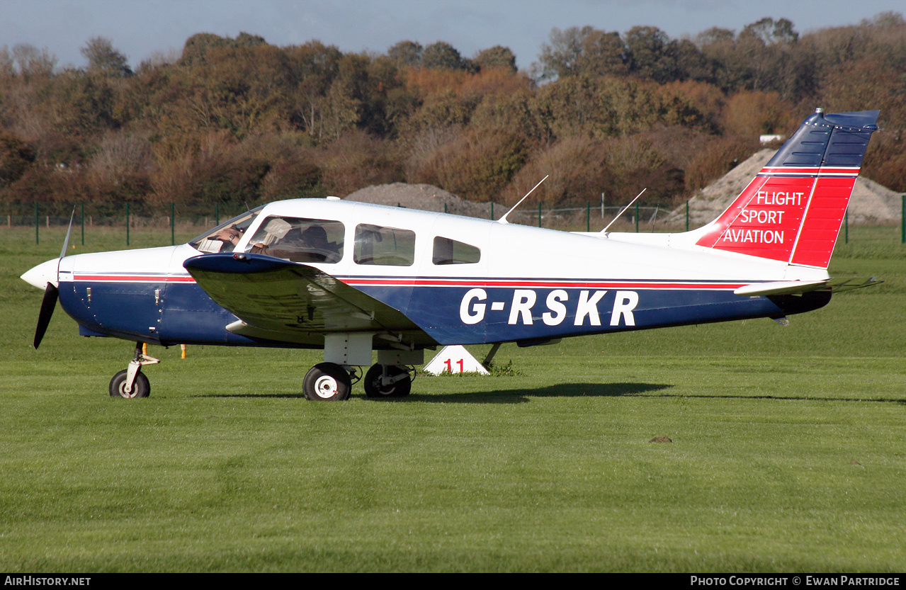Aircraft Photo of G-RSKR | Piper PA-28-161 Warrior II | Flight Sport Aviation | AirHistory.net #517230