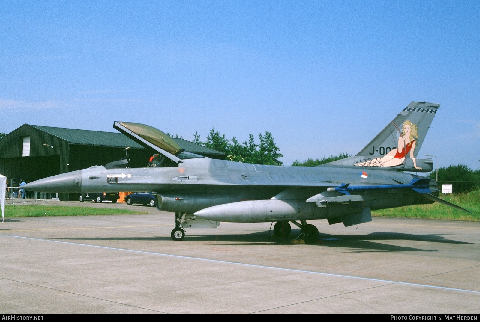 Aircraft Photo of J-002 | General Dynamics F-16AM Fighting Falcon | Netherlands - Air Force | AirHistory.net #517241