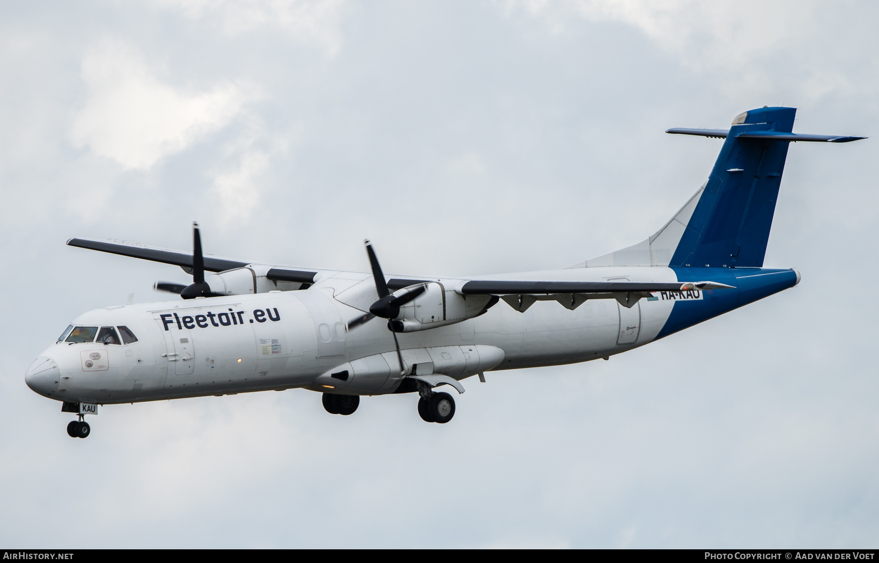Aircraft Photo of HA-KAU | ATR ATR-72-201/F | Fleet Air | AirHistory.net #517258