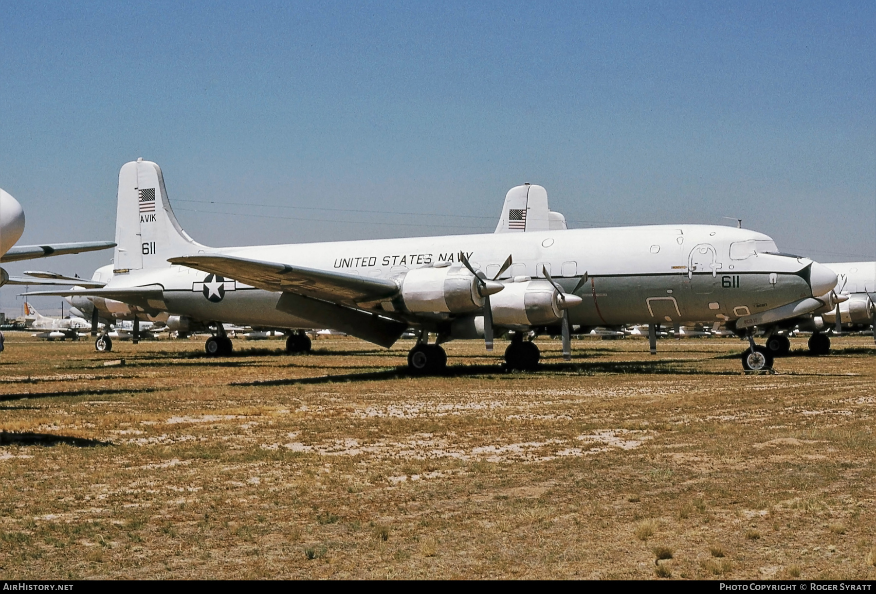 Aircraft Photo of 131611 | Douglas C-118B Liftmaster (DC-6A) | USA - Navy | AirHistory.net #517260