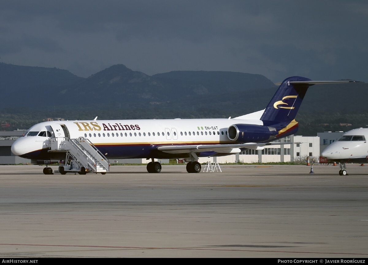 Aircraft Photo of 5N-SAT | Fokker 100 (F28-0100) | IRS Airlines | AirHistory.net #517285