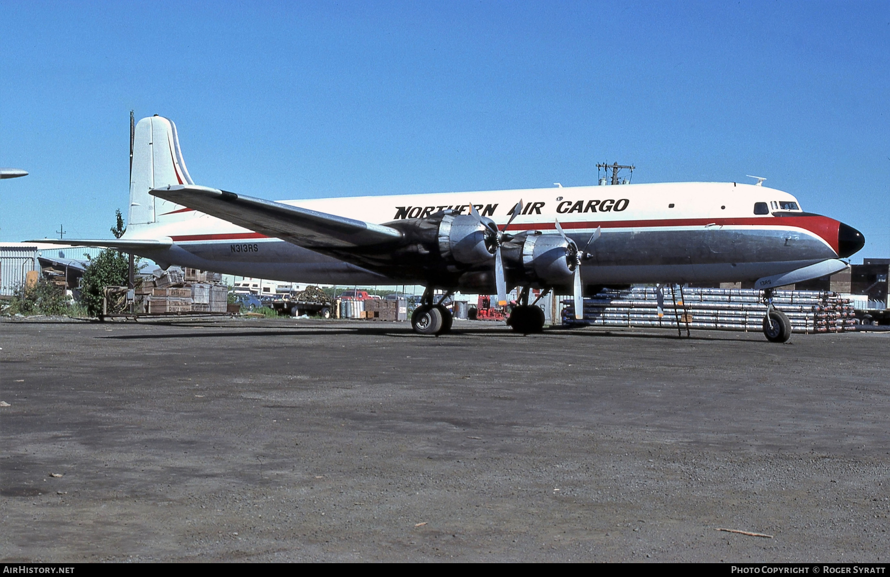 Aircraft Photo of N313RS | Douglas C-118A Liftmaster | Northern Air Cargo - NAC | AirHistory.net #517287