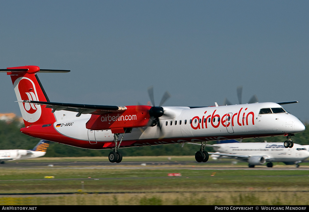 Aircraft Photo of D-ABQC | Bombardier DHC-8-402 Dash 8 | Air Berlin | AirHistory.net #517292
