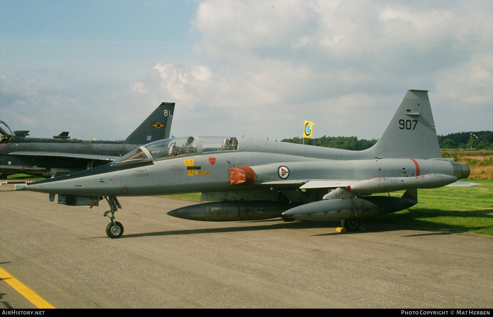 Aircraft Photo of 907 | Northrop F-5B Freedom Fighter | Norway - Air Force | AirHistory.net #517342