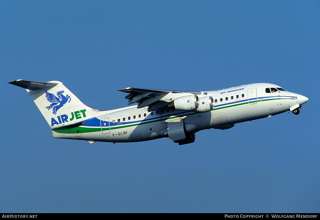 Aircraft Photo of F-GLNI | British Aerospace BAe-146-200QC | Air Jet | AirHistory.net #517351